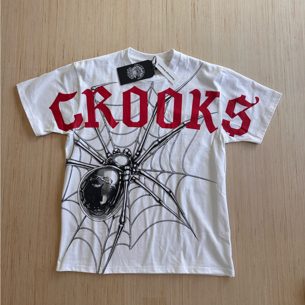 🆕 Crooks & Castles Spider T-Shirt